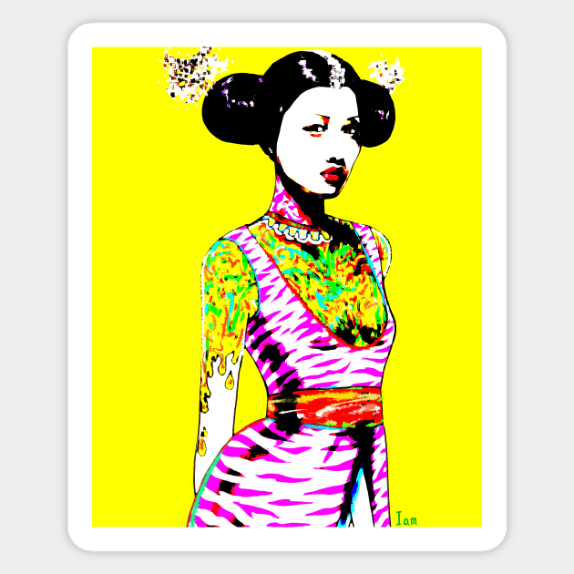 queen7 Sticker by I am001